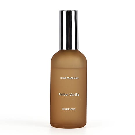 Amber Vanilla Fragrance Room Spray (100 ml) - Light Brown