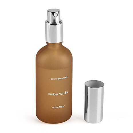 Amber Vanilla Fragrance Room Spray (100 ml) - Light Brown