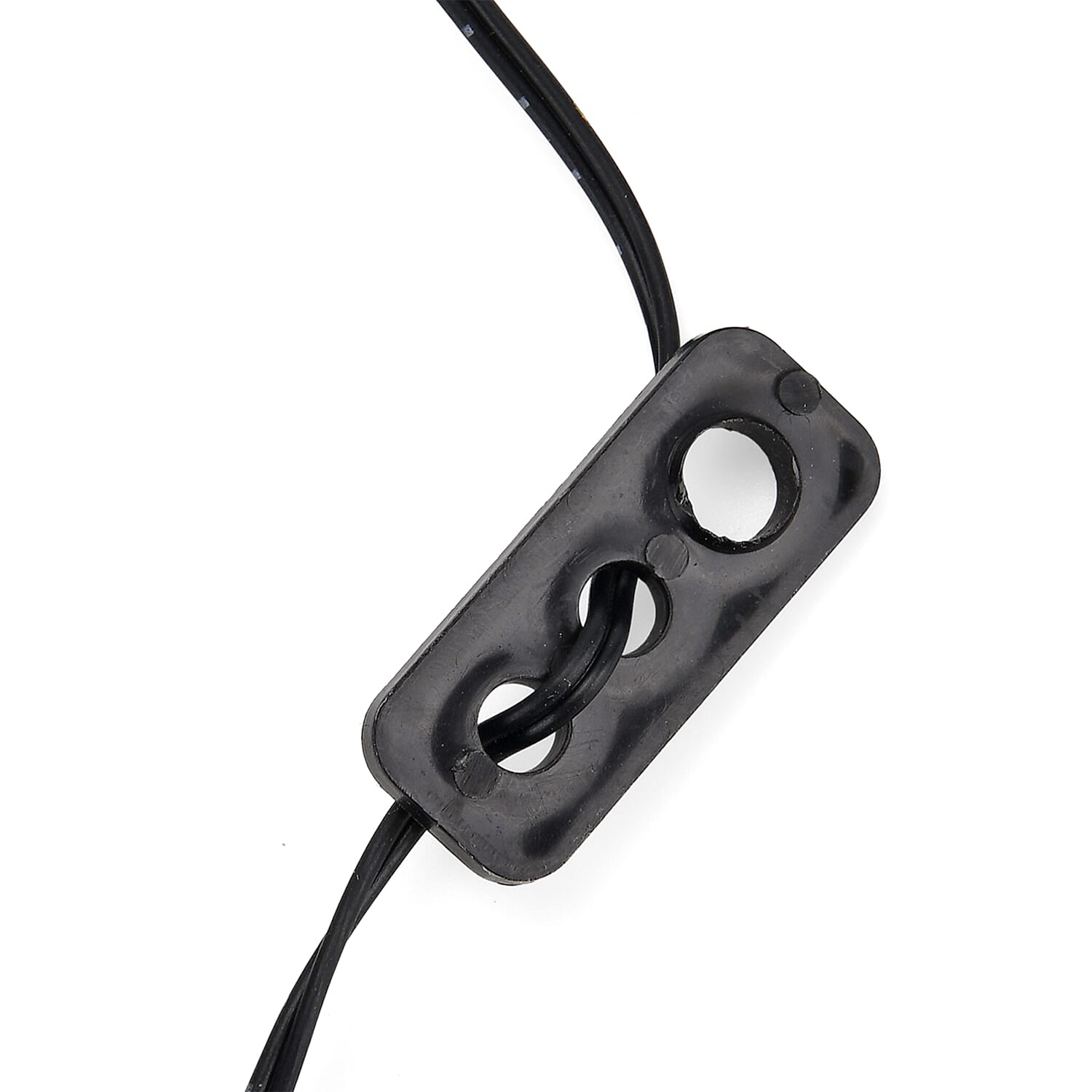 720L Warm White LED 3D Circle Christmas Light Decoration (38cm) - Indoor Hanging Ornament with Black Iron Frame