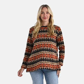 https://tjcuk.sirv.com/Products/82/1/8217722/Tamsy-Patterned-Top-Size-One-Size-Orange_8217722.jpg?w=342&h=342