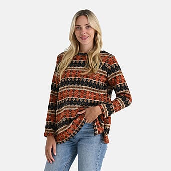 https://tjcuk.sirv.com/Products/82/1/8217722/Tamsy-Patterned-Top-Size-One-Size-Orange_8217722_2.jpg?w=342&h=342