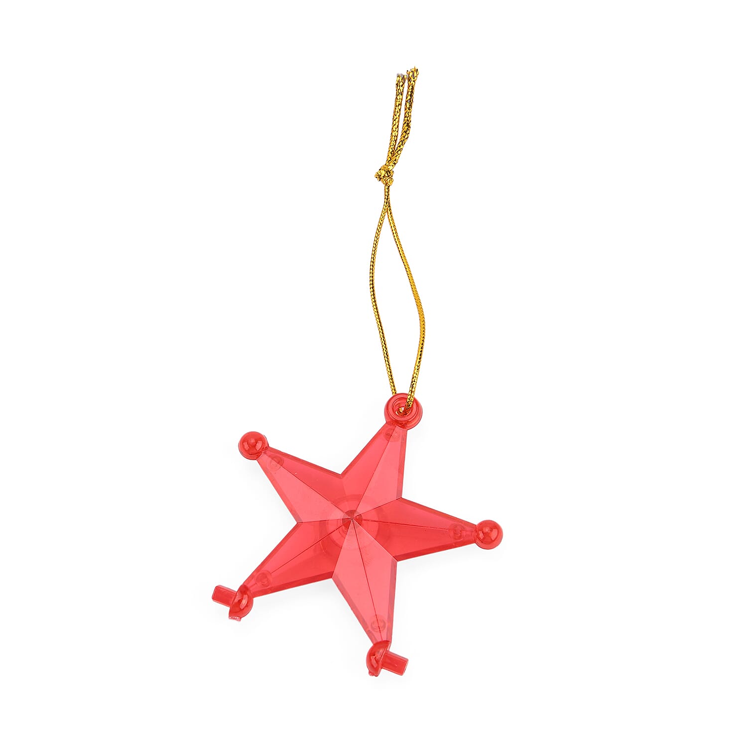 Animated Santa Climbing Stair Decoration with Music (20 cm) - Red & White