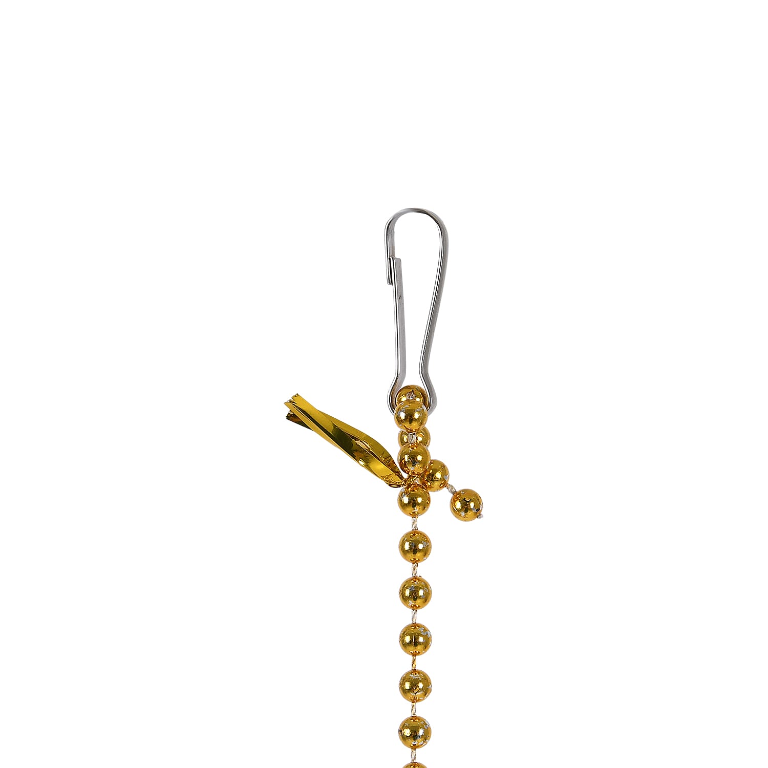 Animated Climbing Santa with Golden Pearls & Music 