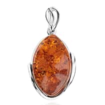Tucson Find - Amber Pendant in Sterling Silver 24.50 Ct.