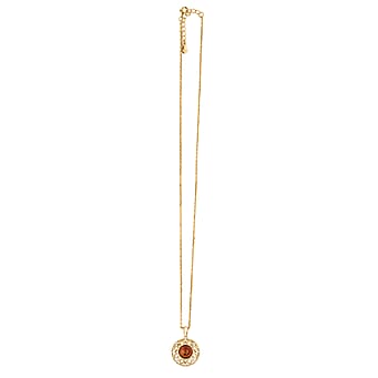 https://tjcuk.sirv.com/Products/82/1/8219730/Tucson-Find-Amber-Cubic-Zirconia-Pendant-with-Chain-Size-16-1-Ext-in-G_8219730_3.jpg?w=342&h=342