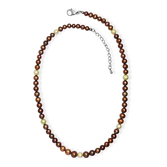 https://tjcuk.sirv.com/Products/82/2/8220141/Brown-Dyed-Pearl-Green-Dyed-Pearl-Necklace-Size-18-Stainless-Steel-145_8220141_3.jpg?w=342&h=342