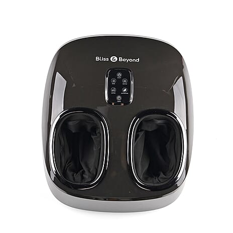 Black Friday Deal-Bliss - Beyond Foot Therapy with 55 Degree C Heat Therapy, 2 Massage Modes, 3 Intensity Levels - Black