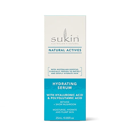 Sukin Natural Actives Hydrating Serum - With Hyaluronic Acid