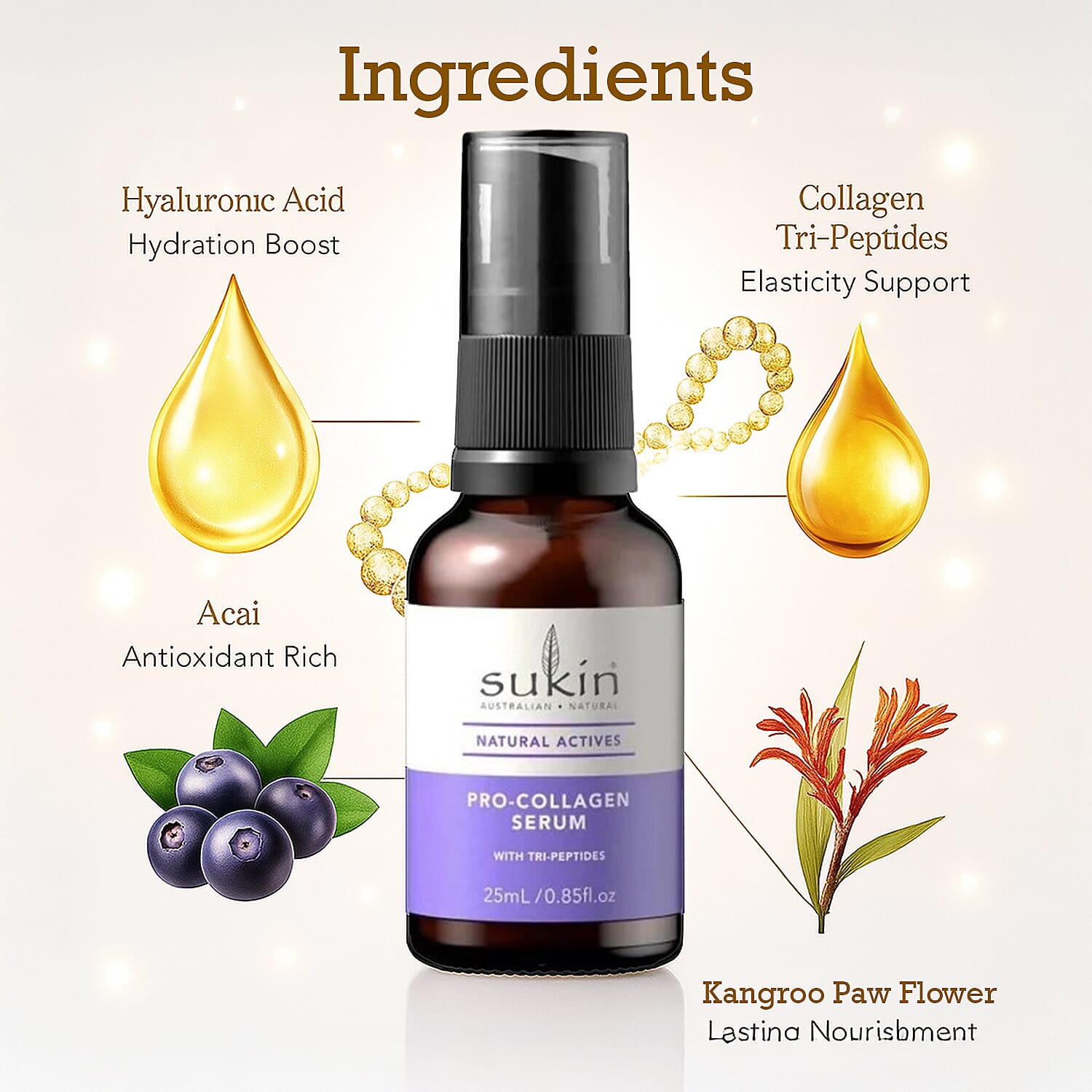 Sukin Natural Actives Pro-Collagen Serum