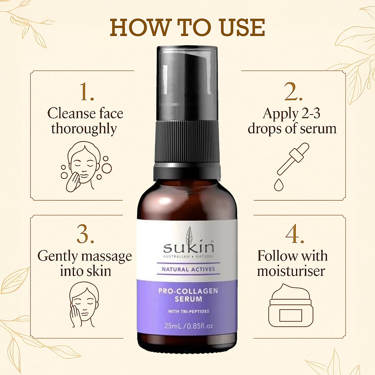 Sukin Natural Actives Pro-Collagen Serum