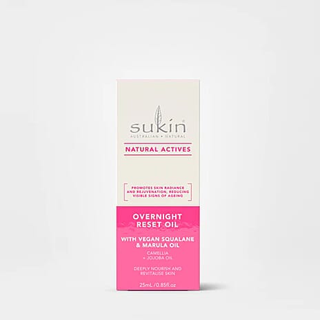 Sukin Natural Actives Overnight Reset Oil - 25ml