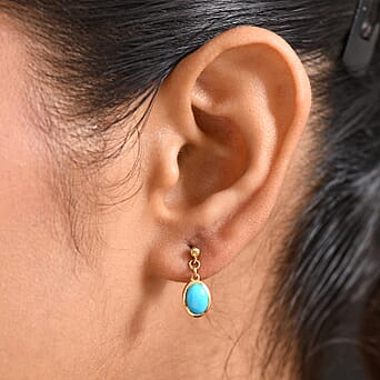 https://tjcuk.sirv.com/Products/82/2/8221309/Sleeping-Beauty-Turquoise-Dangling-Earring-with-Push-Back-in-Yellow-Go_8221309_2.jpg?w=342&h=342