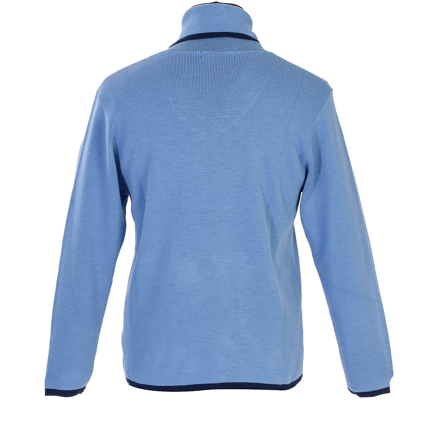 Pure And Natural Knitted Scarf Jumpe (Size - Large) - Blue