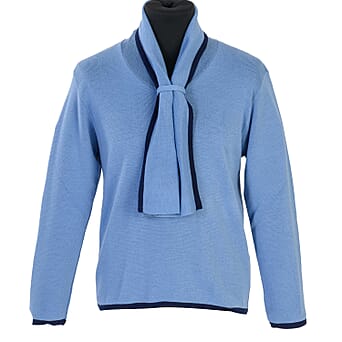 https://tjcuk.sirv.com/Products/82/2/8221618/Pure-And-Natural-Knitted-Scarf-Jumpe-Size-XL-Blue_8221618_1.jpg?w=342&h=342