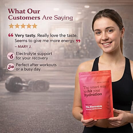 YOUR WELLBEING -- Electrolyte Powder - Smart Protein Mixed Berry Electrolytes Food Supplement - 150g