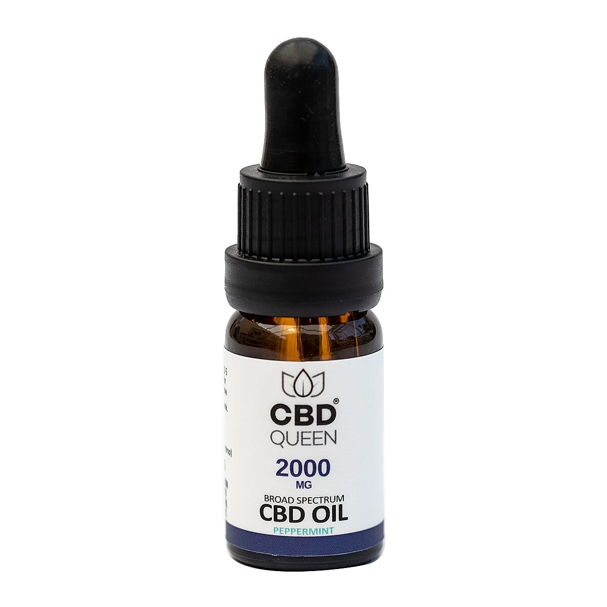 CBD Queen 2000mg Broad Oil (Peppermint) with 50ml 2% Rescue Balm