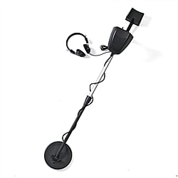 Handheld Metal Detector - 5.0 KHz Analogue Display with 16 cm Search Coil (Battery Powered)