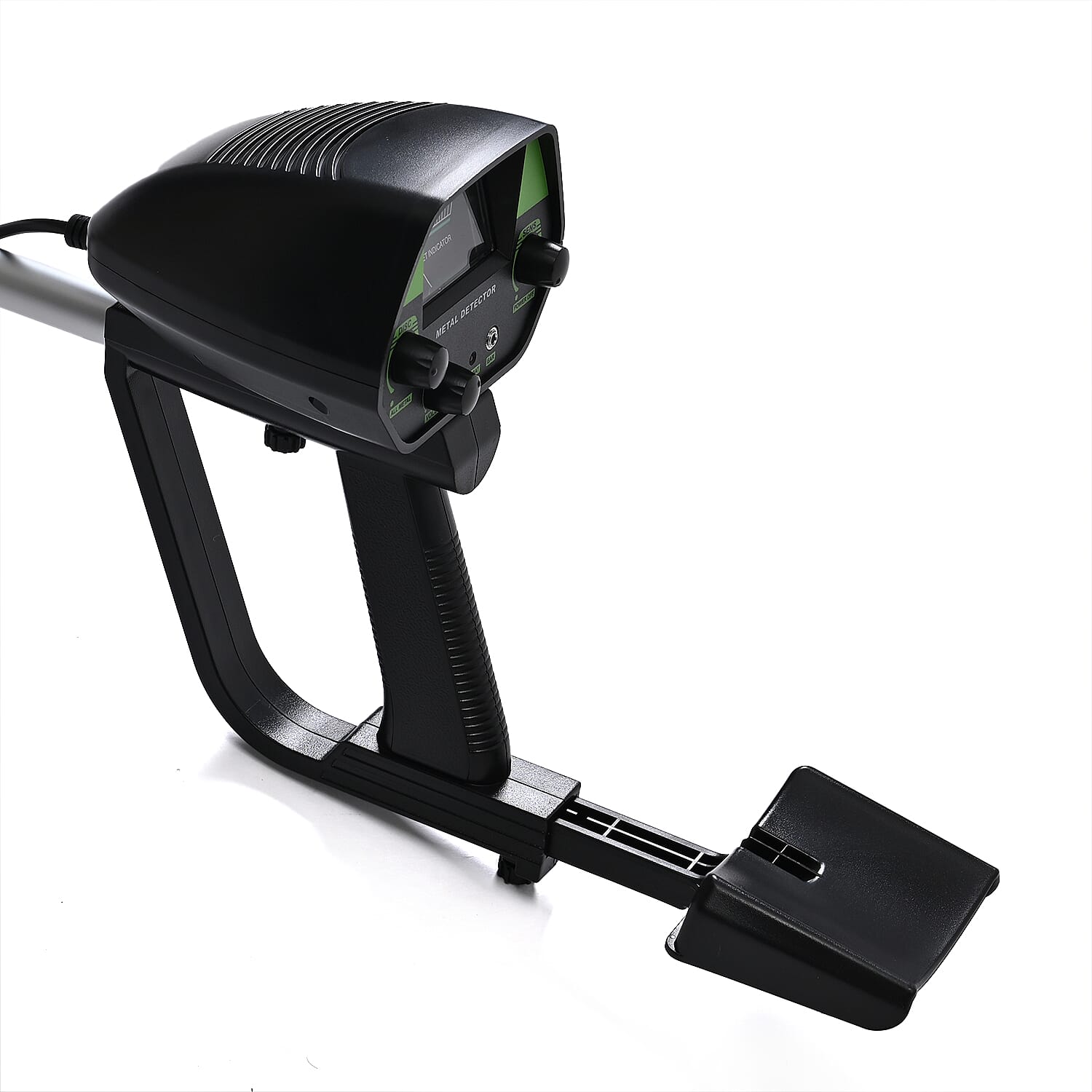 Handheld Metal Detector - 5.0 KHz Analog Display with 16 cm Search Coil (Battery Powered) - Green