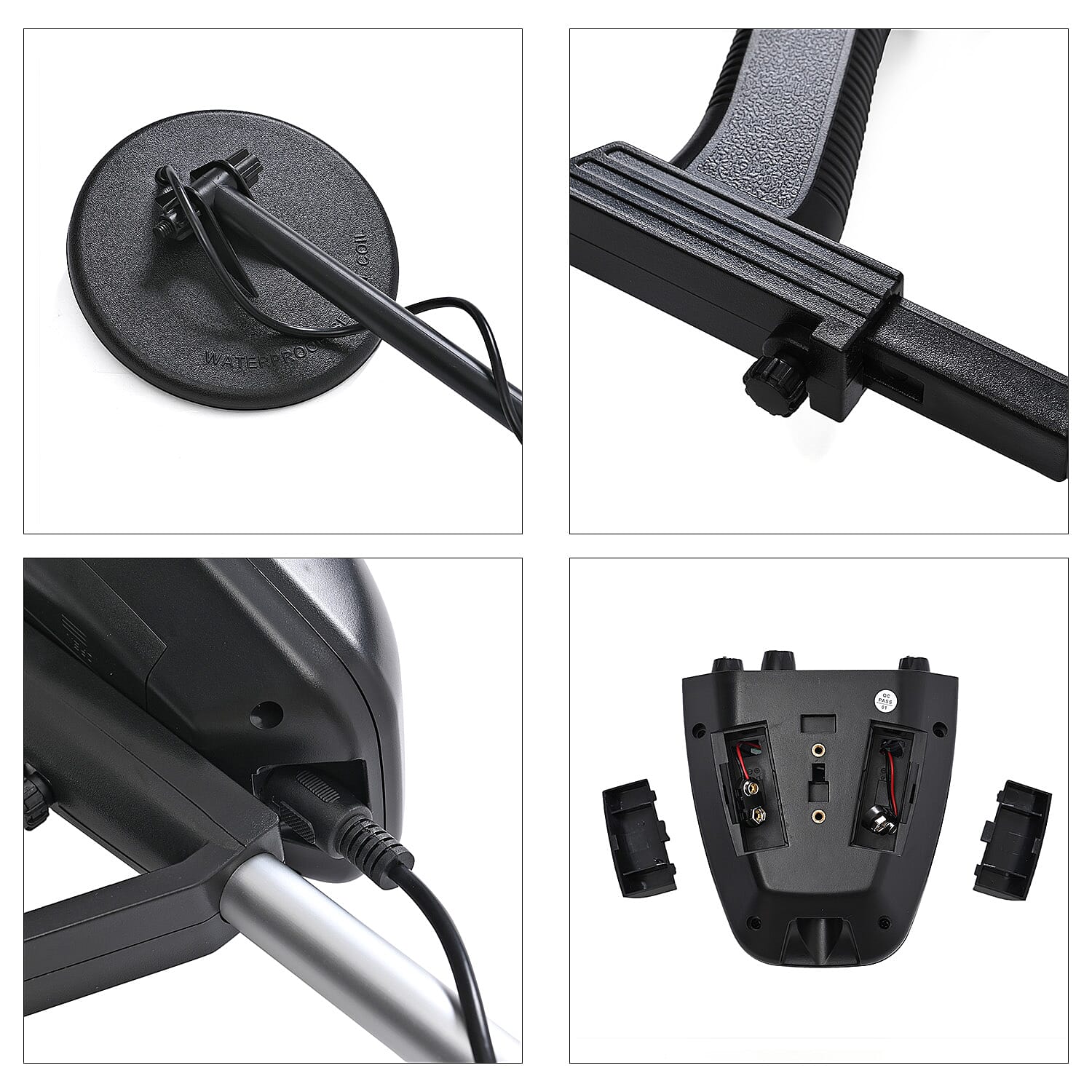 Handheld Metal Detector - 5.0 KHz Analog Display with 16 cm Search Coil (Battery Powered) - Green