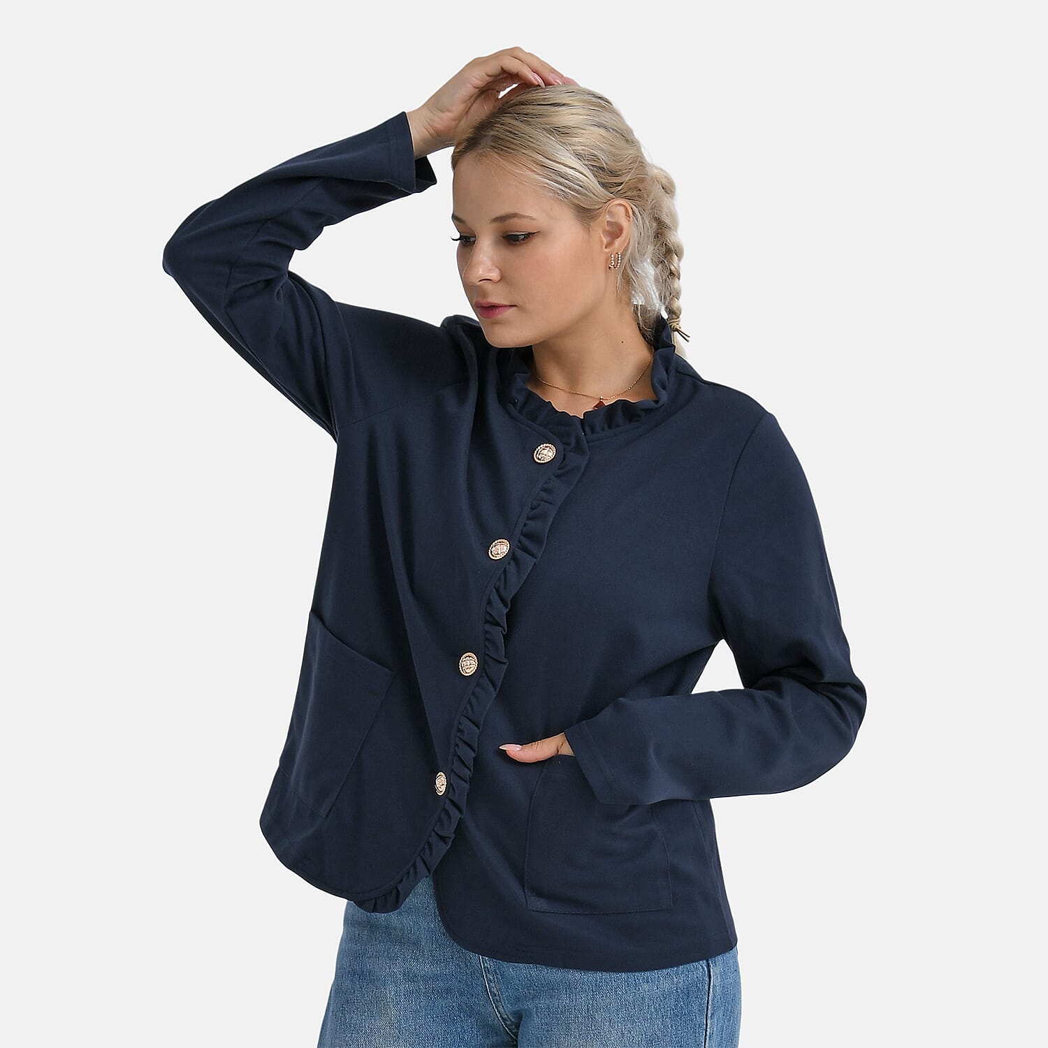 & Maisi Patterned Top 