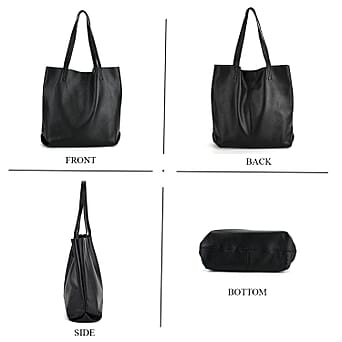 https://tjcuk.sirv.com/Products/82/2/8222339/Leather-Patterned-Tote-Bag-Size-35x14x35-cm-Black_8222339_3.jpg?w=342&h=342