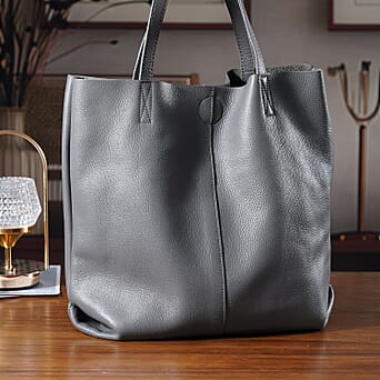 https://tjcuk.sirv.com/Products/82/2/8222342/Leather-Patterned-Tote-Bag-Size-35x14x35-cm-Light-Grey_8222342_1.jpg?w=342&h=342