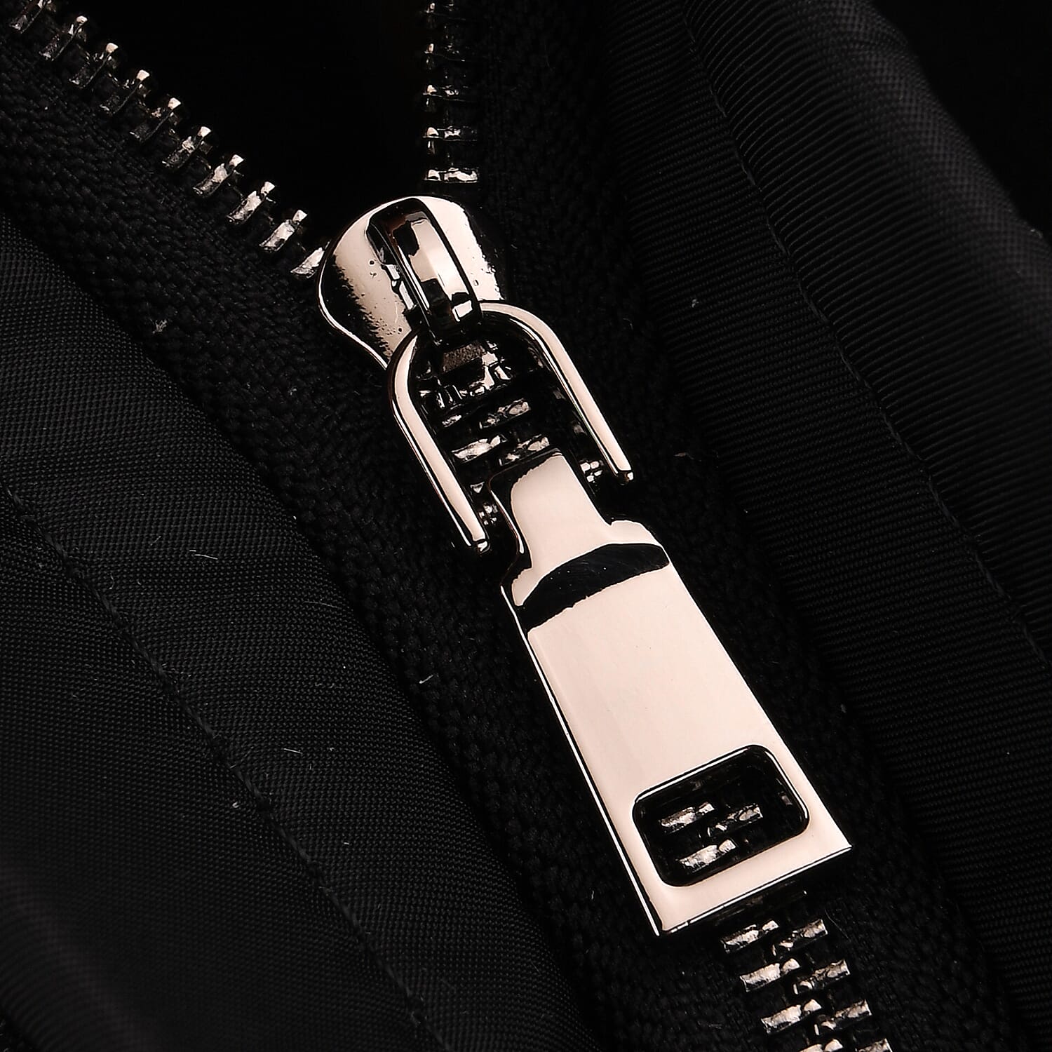 2-in-1 Genuine Leather Tote Bag - Pouch - Light Brown