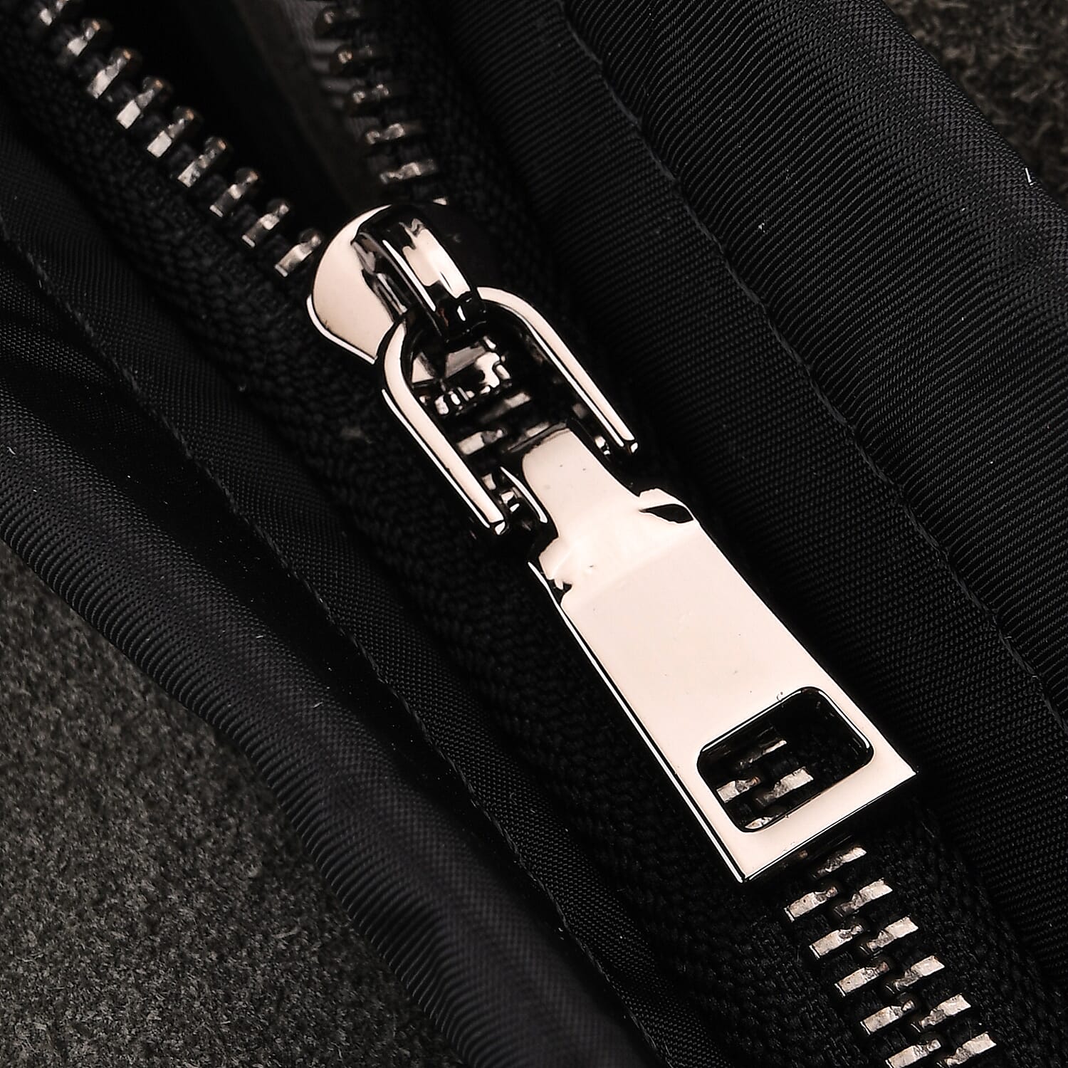 2-in-1 Genuine Leather Tote Bag - Pouch - Blue