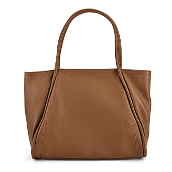 https://tjcuk.sirv.com/Products/82/2/8222358/Leather-Patterned-Tote-Bag-Size-18x7x11-cm-Brown_8222358.jpg?w=342&h=342