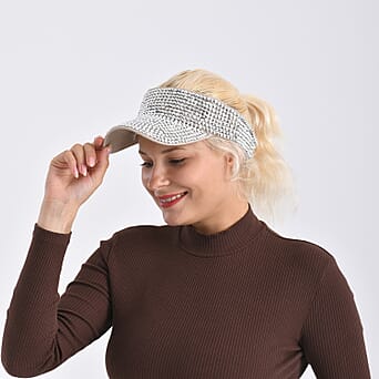 https://tjcuk.sirv.com/Products/82/2/8222978/Rhinestone-Baseball-Visor-Cap-with-Adjustable-Strap-Head-Size-57-58cm-_8222978_3.jpg?w=342&h=342