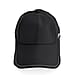 Classic Baseball Cap with Retractable Brim (Head Size- 57-58cm) - Black