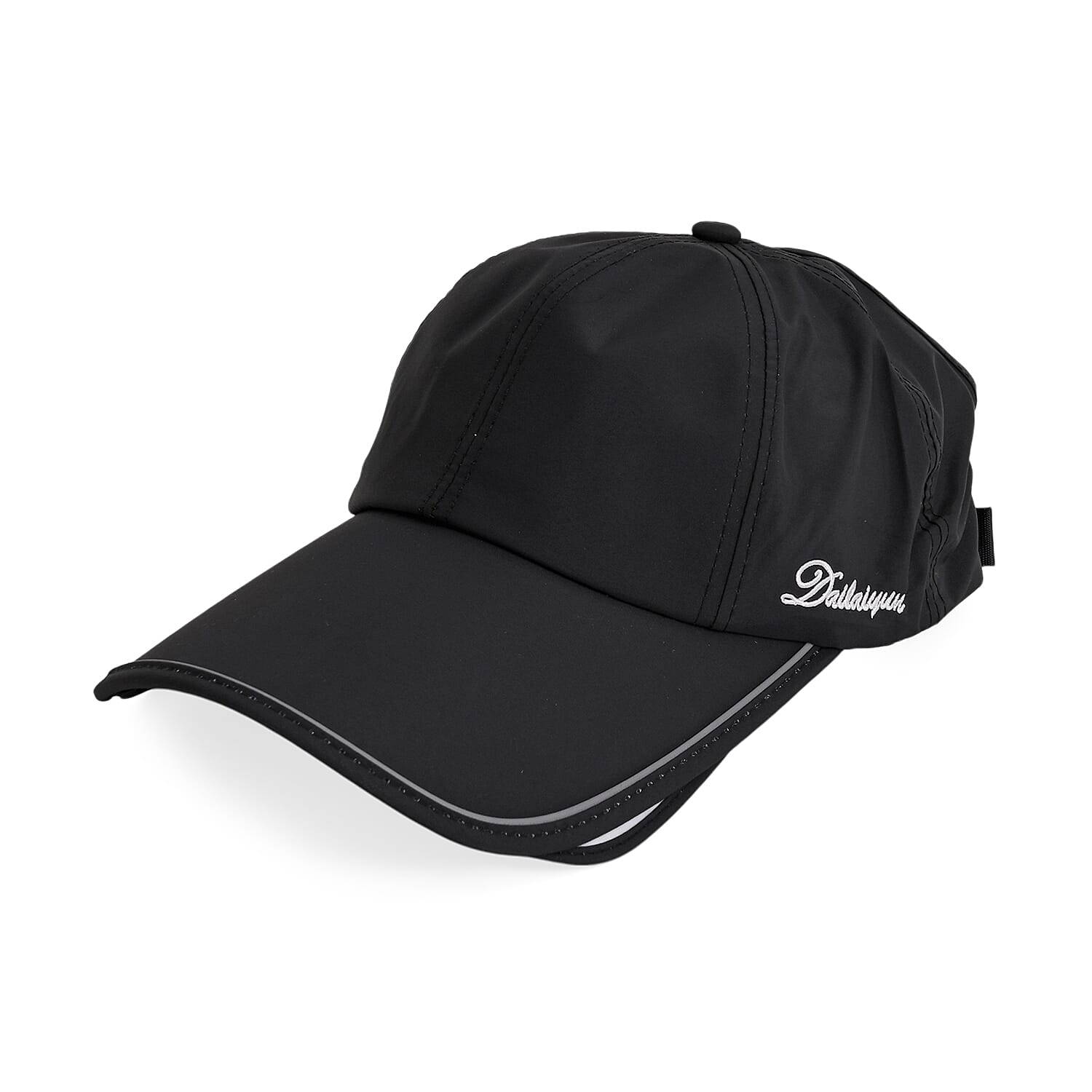Classic Baseball Cap with Retractable Brim (Head Size- 57-58cm) - Black Classic Baseball Cap with Retractable Brim (Head Size- 57-58cm) - Black