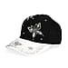 Butterfly Design Baseball Cap (57 Cm) - Pink & White