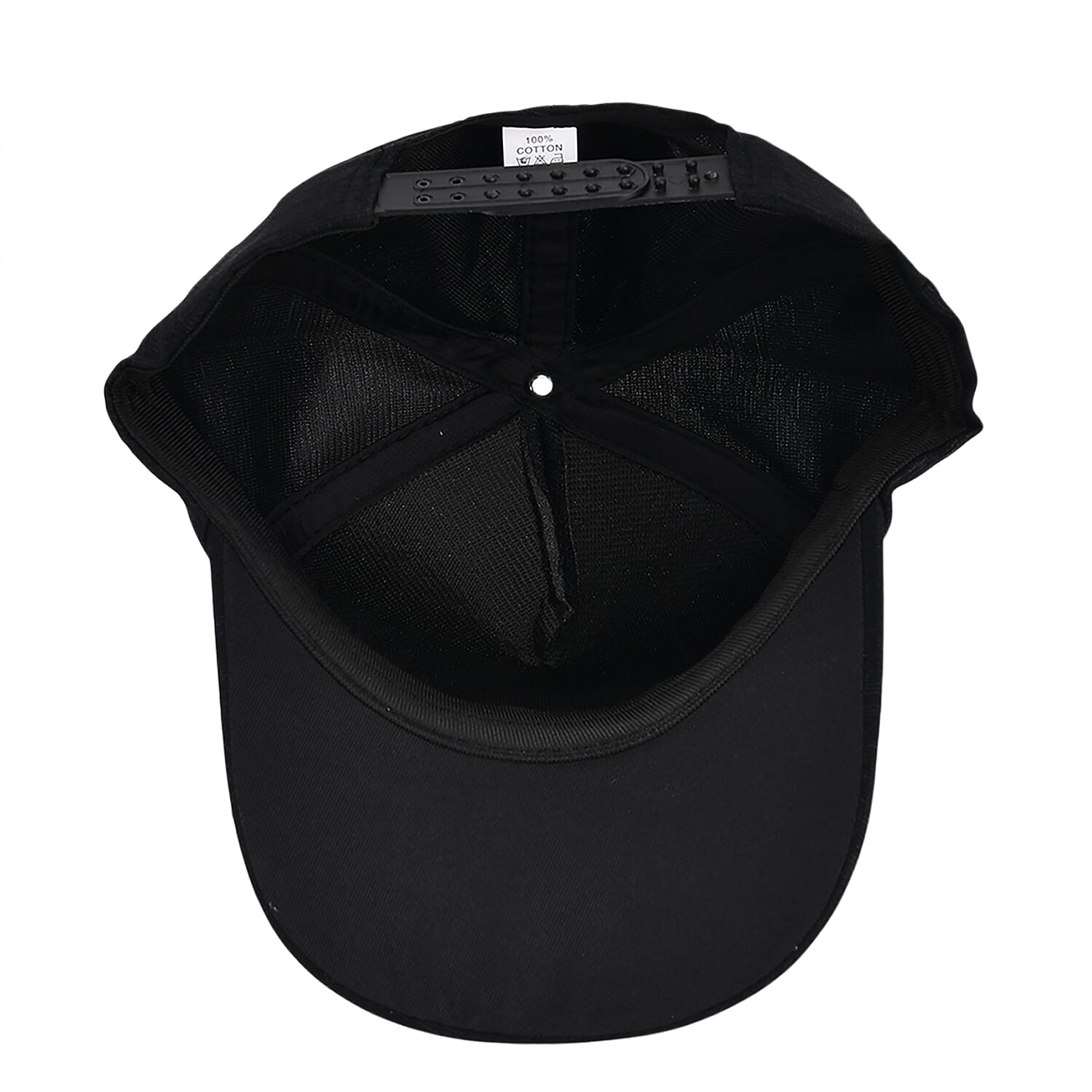 Blue Rhinestone Baseball Cap (57 cm) - Blue