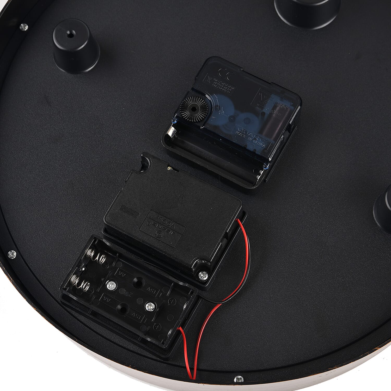 Steampunk-Style Gear Wall Clock (28 cm) - Gold