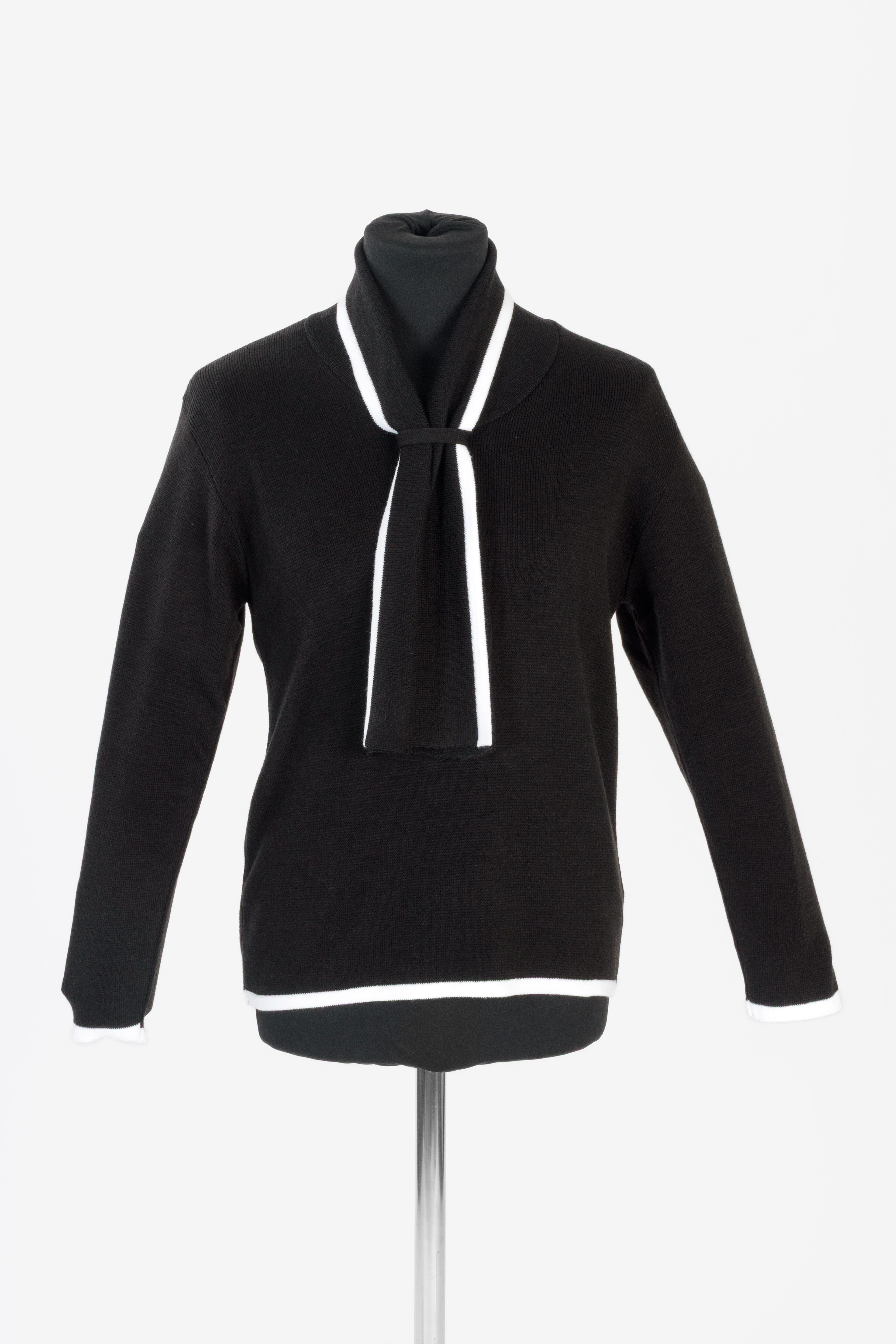 Pure And Natural Knitted Scarf Jumper