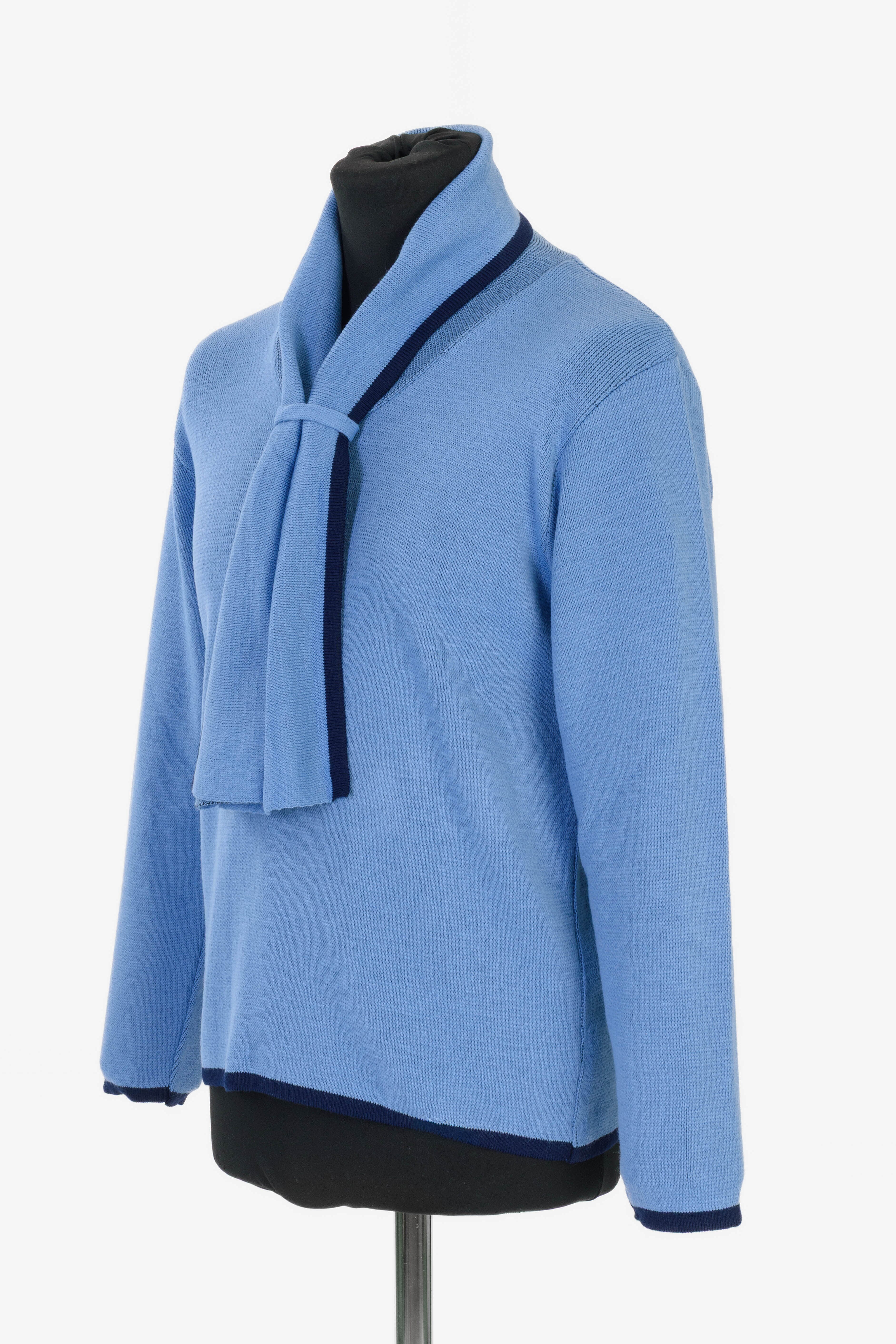 Pure And Natural Knitted Scarf Jumper