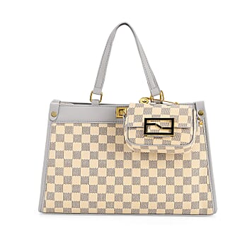https://tjcuk.sirv.com/Products/82/2/8223719/PU-Patterned-Tote-Bag-Size-35x10x22-cm-Grey-White_8223719_3.jpg?w=342&h=342