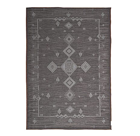 Hush Haven Traditional Pattern Pile Rug (180x120 Cm) - Golden
