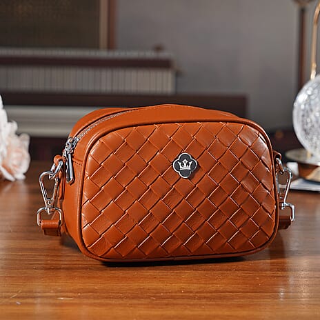 BIG BLACK FRIDAY DEAL - Genuine leather Crossbody Bag  - Brown