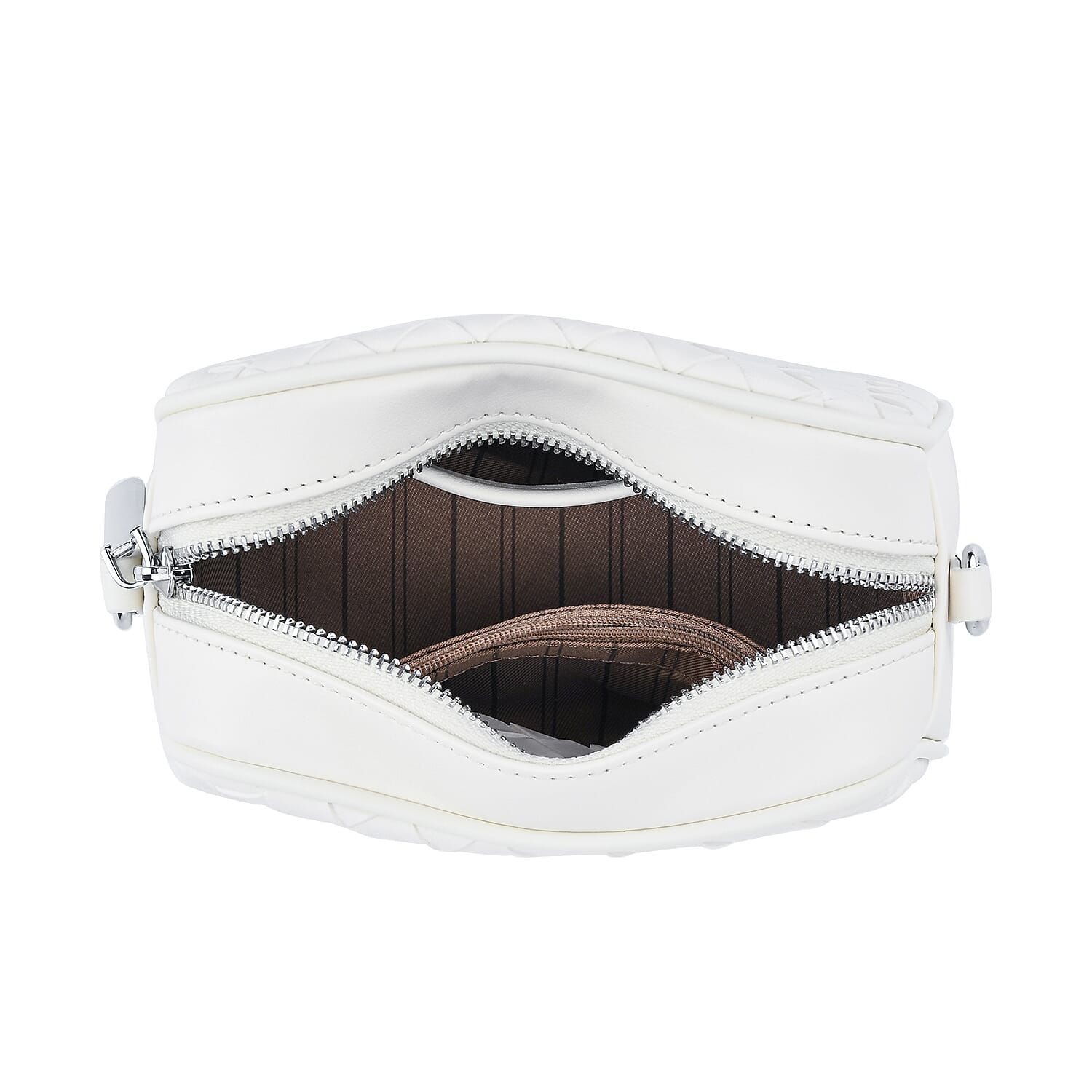 BIG BLACK FRIDAY DEAL - Genuine leather Crossbody Bag  - White