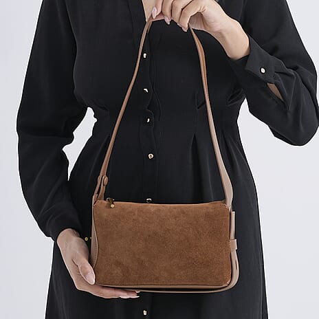 Crossbody Bag (Size - One Size) - Brown & Black