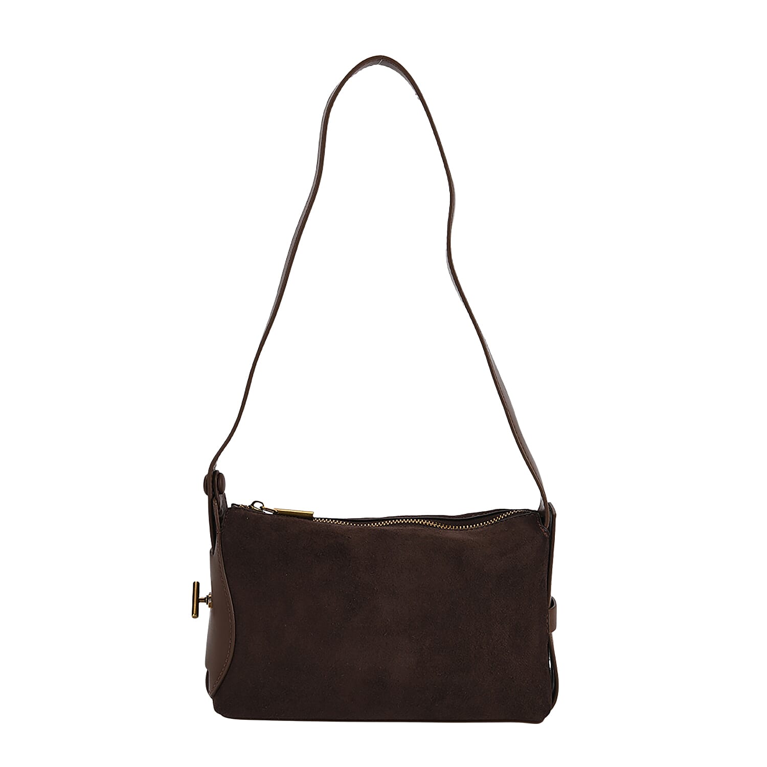 Crossbody Bag (Size - One Size) - Coffee & Black