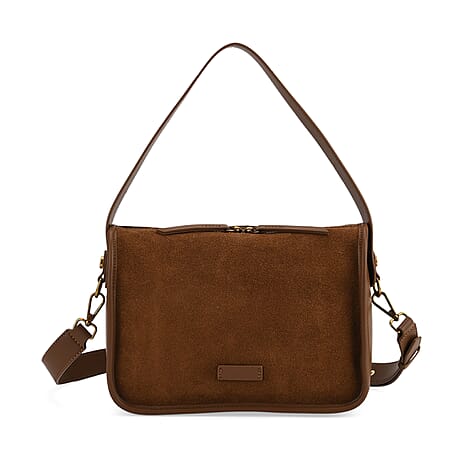 Crossbody Bag (Size - One Size) - Brown & Black