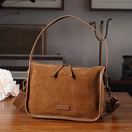 Crossbody Bag (Size - One Size) - Brown & Black