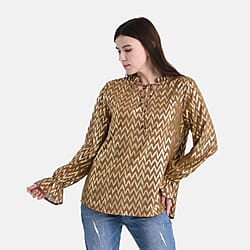 La Marey Leopard Blouse 