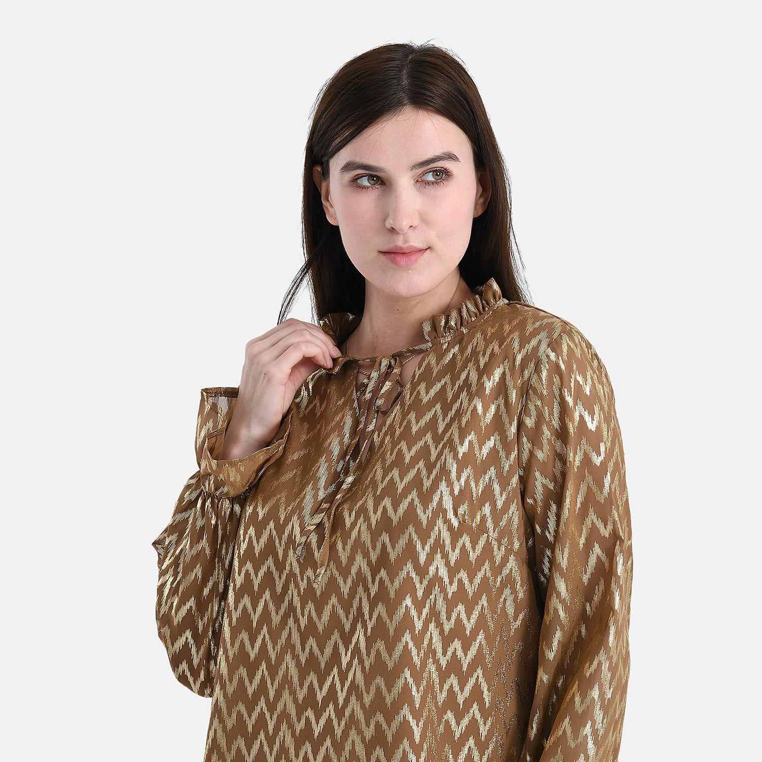 La Marey Leopard Blouse 