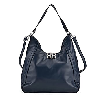 https://tjcuk.sirv.com/Products/82/2/8224327/Leatherette-Hobo-Bag-with-Adjustable-Shoulder-Strap-Blue_8224327.jpg?w=342&h=342