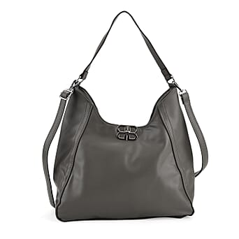 https://tjcuk.sirv.com/Products/82/2/8224330/Leatherette-Hobo-Bag-with-Adjustable-Shoulder-Strap-Grey_8224330.jpg?w=342&h=342