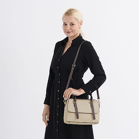 Crossbody Bag (Size - One Size) - Beige